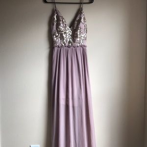 Sequin maxi dress